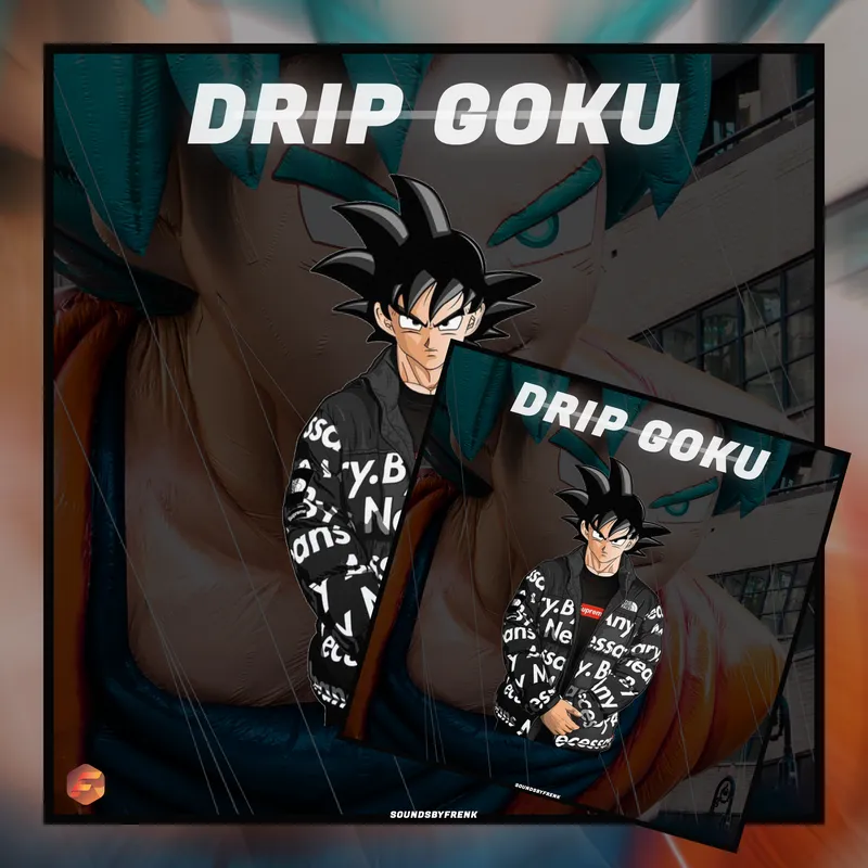 Goku Drip Get Rich | Poster
