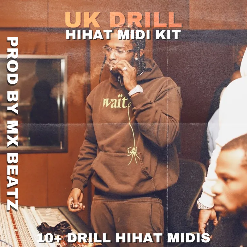 UK Drill Hihat MIDI Pack by MXBEATZ808 Sound Kit
