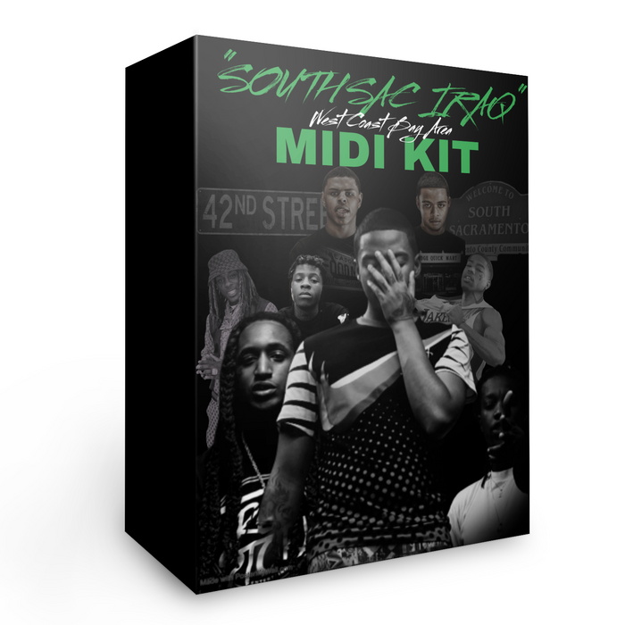 South Sac Iraq" Midi Drum kit beatzbyddude Sound
