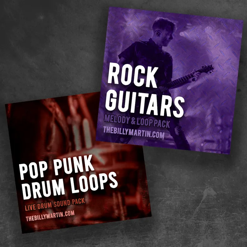 Pop punk drum deals loops