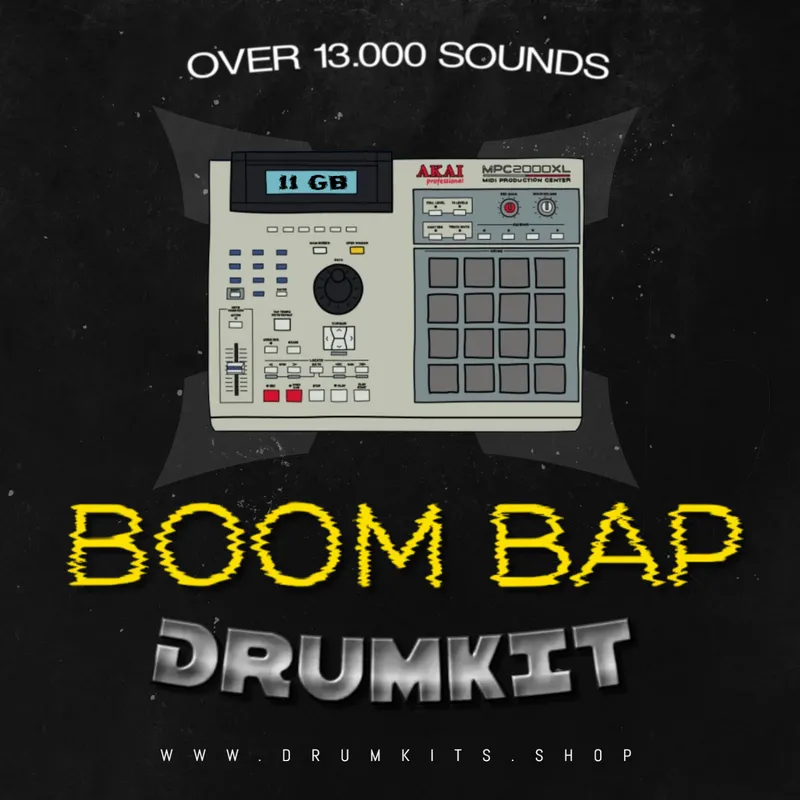 BOOM BAP DRUM KIT (11 GB) By Trava Beats - Sound Kit