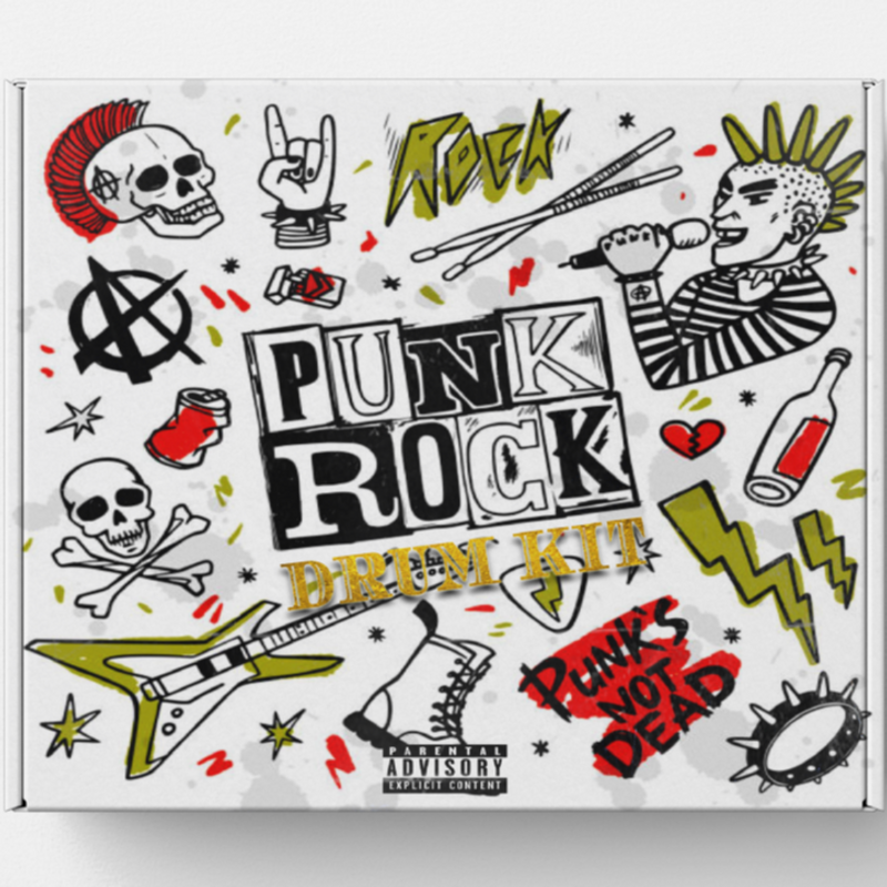 PUNK ROCK DRUM KIT by trava beats - Sound Kit