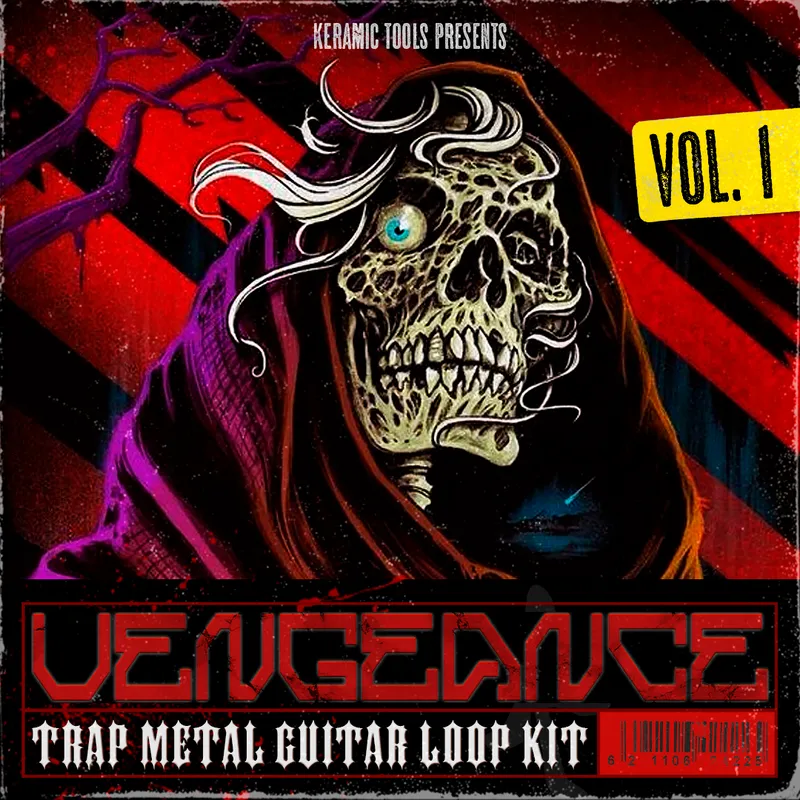 TRAP METAL GUITAR LOOP KIT "VENGEANCE" VOL. 1 by Keramic Tools Sound Kit