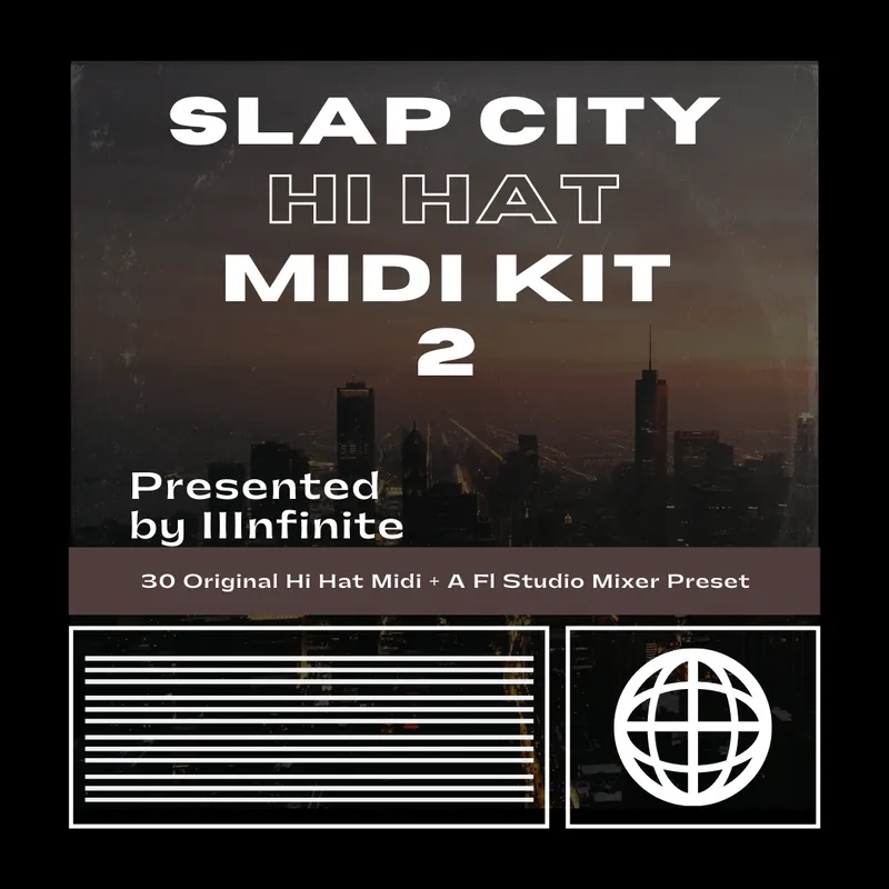 Slap City Hi Hat Midi Kit 2 by IIInfinite Sound Kit