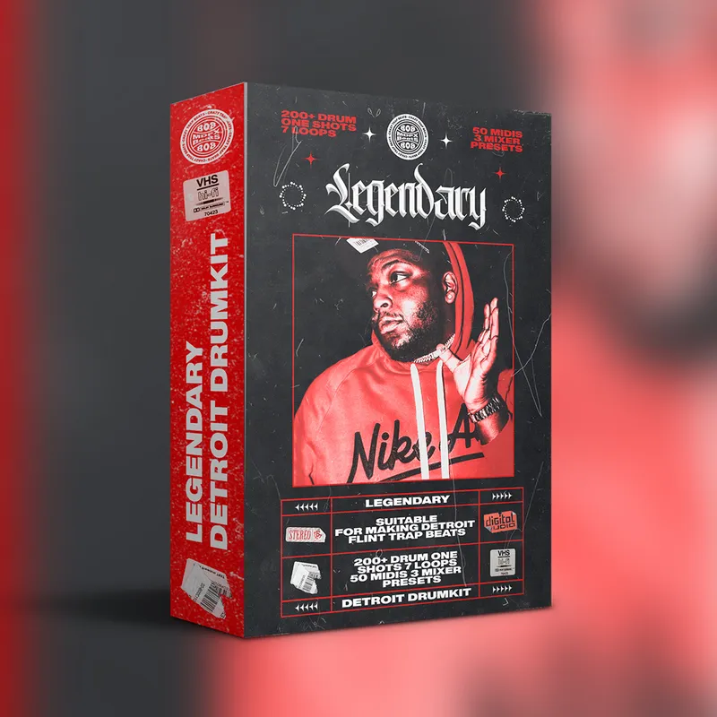 Detroit Drum Kit Legendary [Bundle] by moodf1x Sound Kit